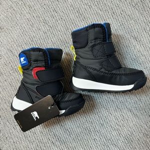 Sorel Toddler Whitney II Strap Waterproof Insulated Snow Boots Boys Size 4T